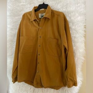 Roglins Original Fit Men’s VINTAGE Long Sleeve Button Down Shirt. Size Large